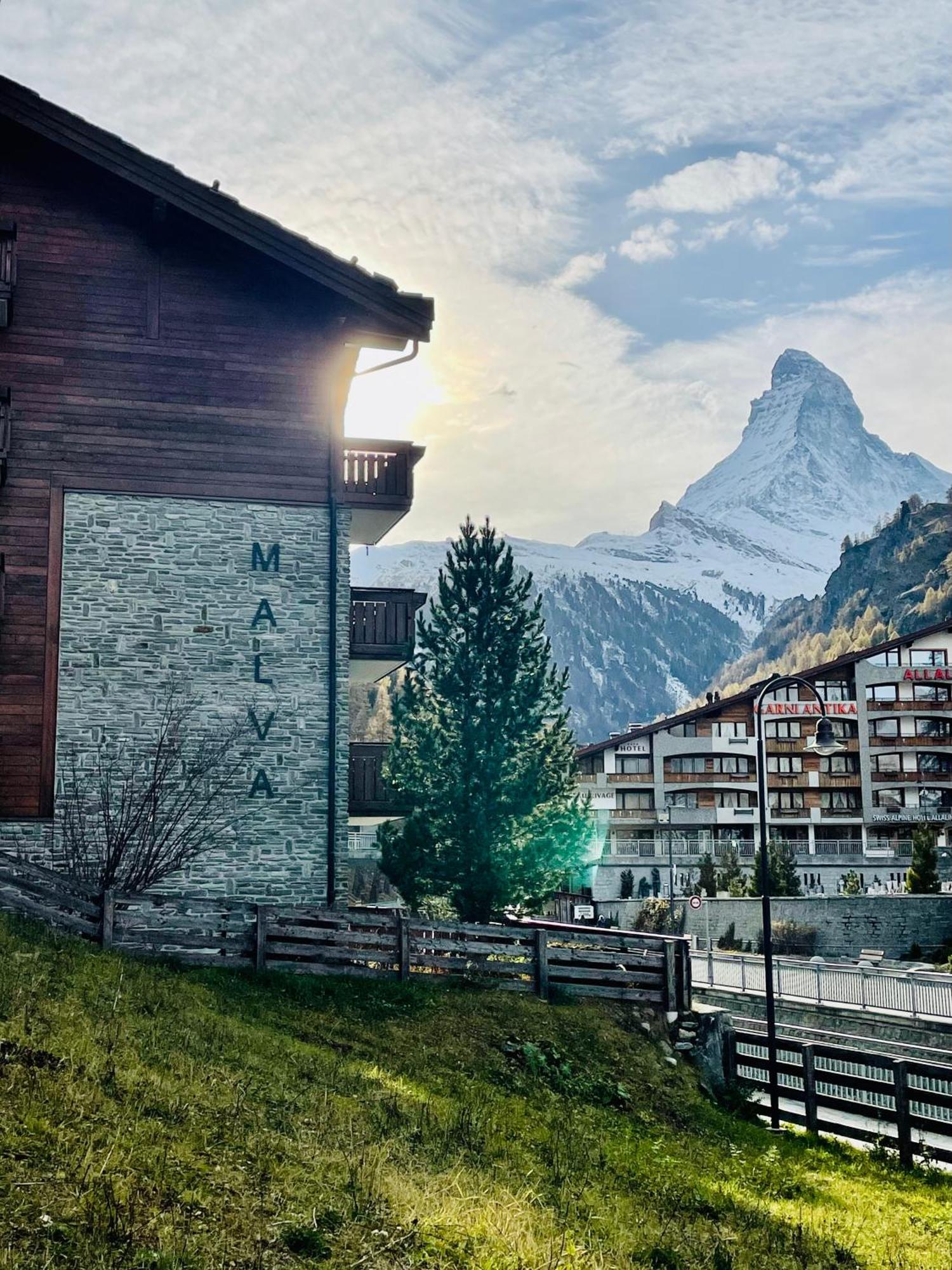 Ferienwohnung Haus Malva Zermatt Exterior foto