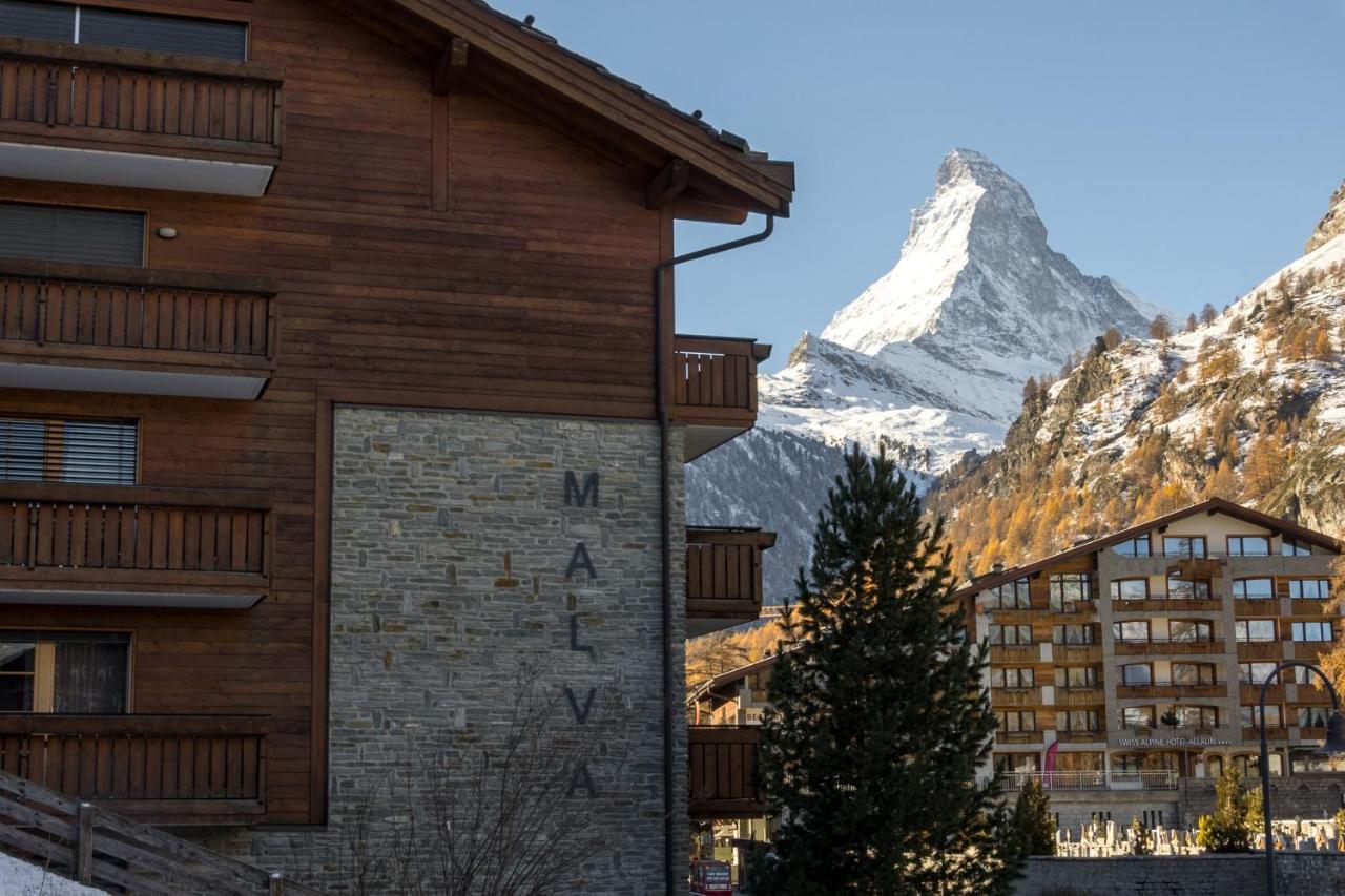 Ferienwohnung Haus Malva Zermatt Exterior foto