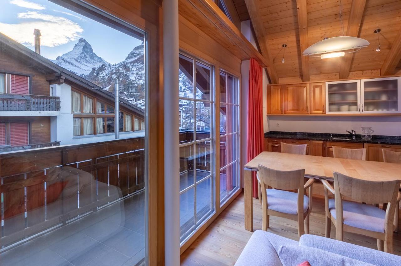 Ferienwohnung Haus Malva Zermatt Exterior foto