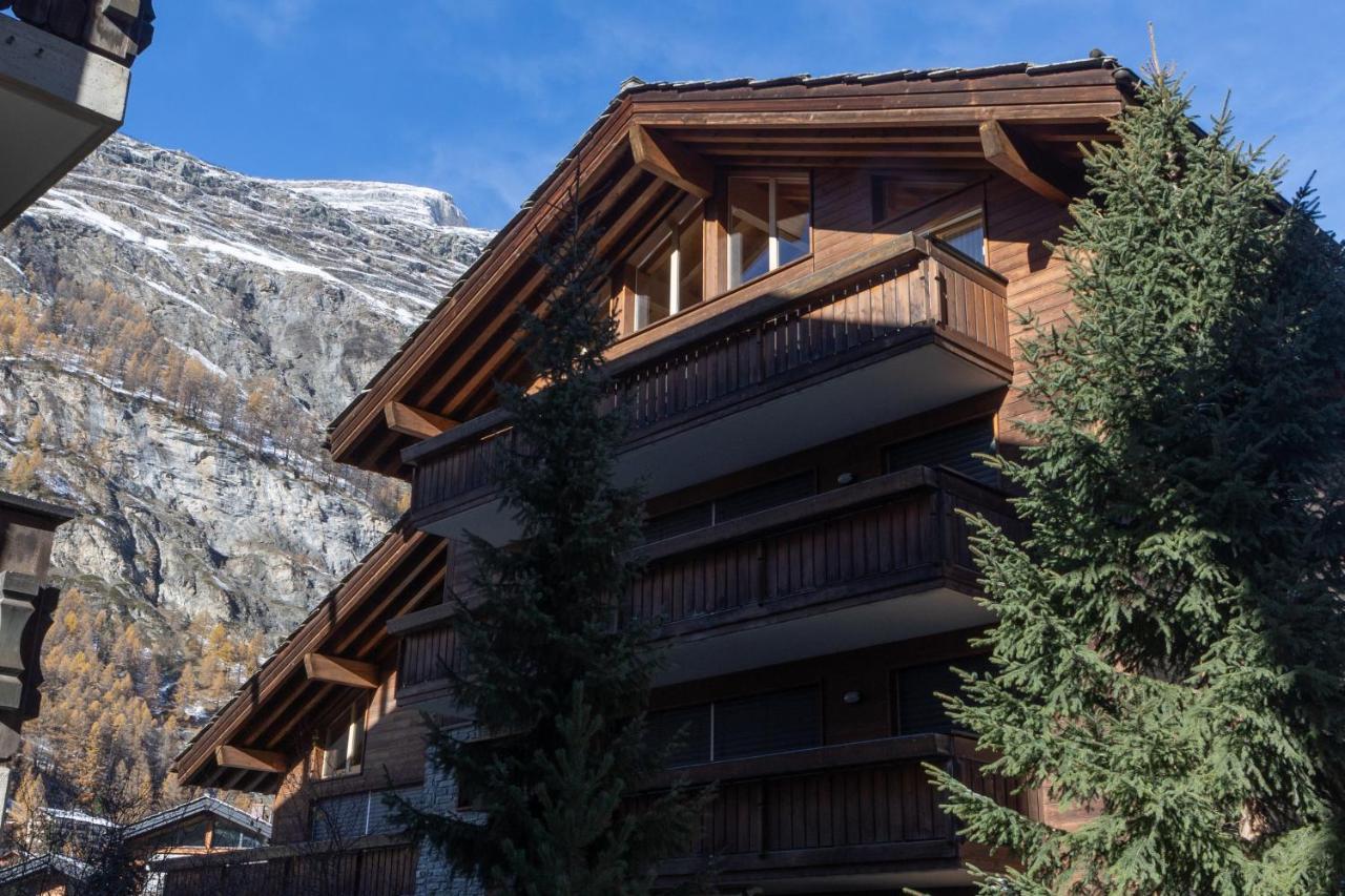 Ferienwohnung Haus Malva Zermatt Exterior foto