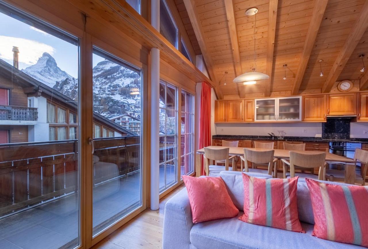 Ferienwohnung Haus Malva Zermatt Exterior foto