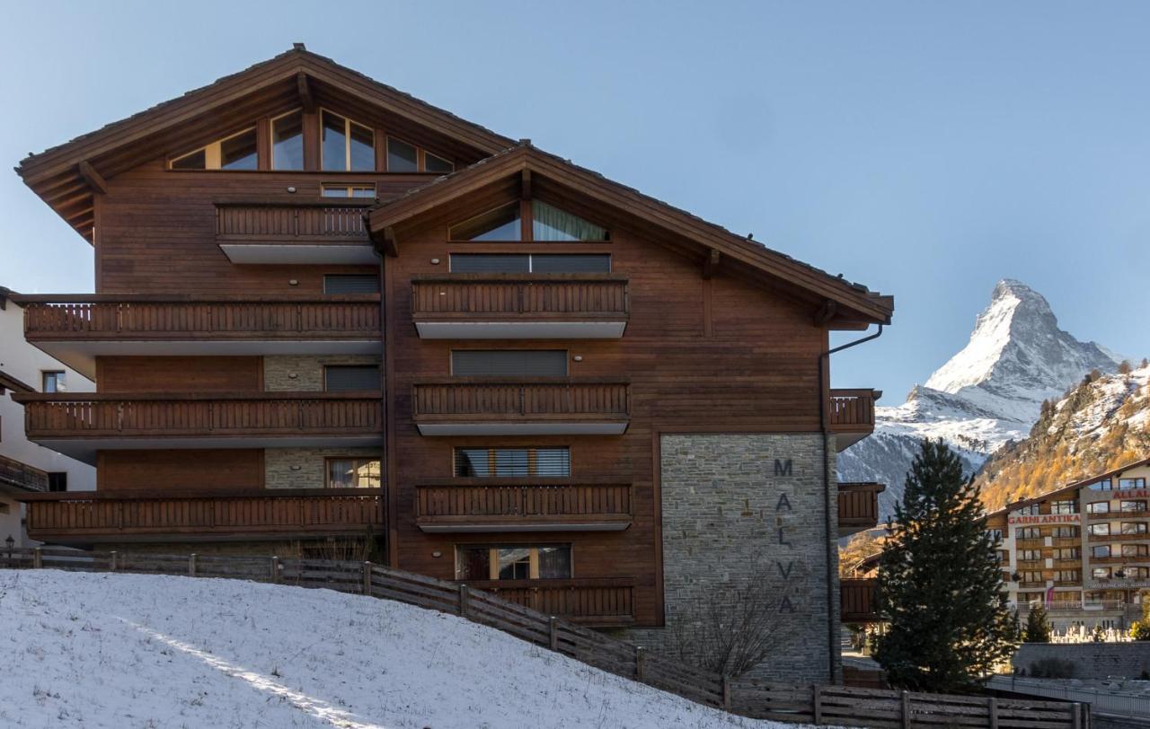 Ferienwohnung Haus Malva Zermatt Exterior foto